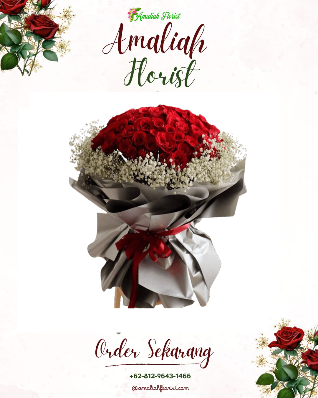 Buket Bunga Sambutan